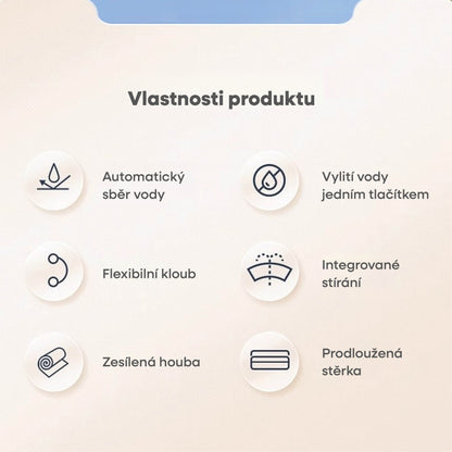 Teleskopická okenní stěrka