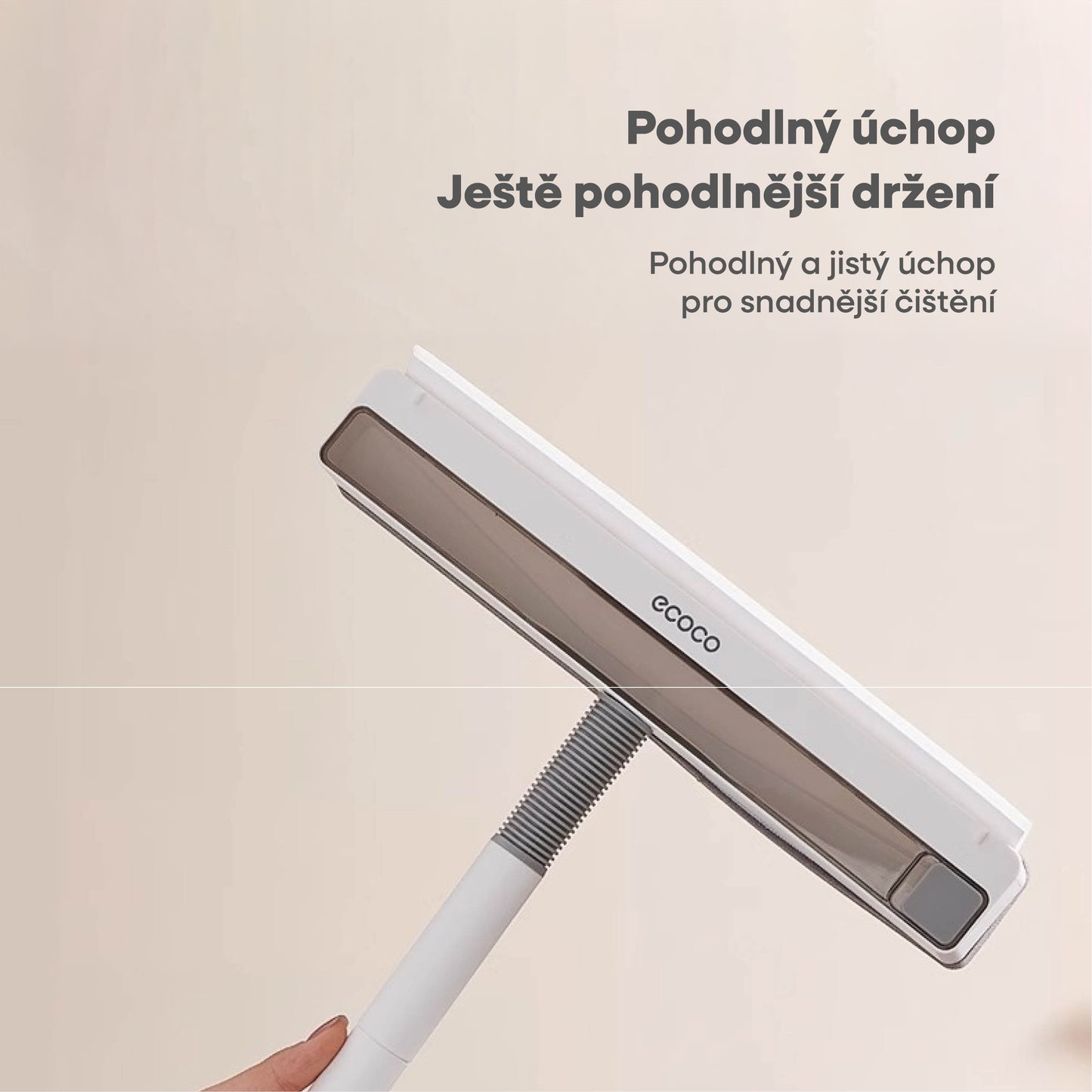 Teleskopická okenní stěrka