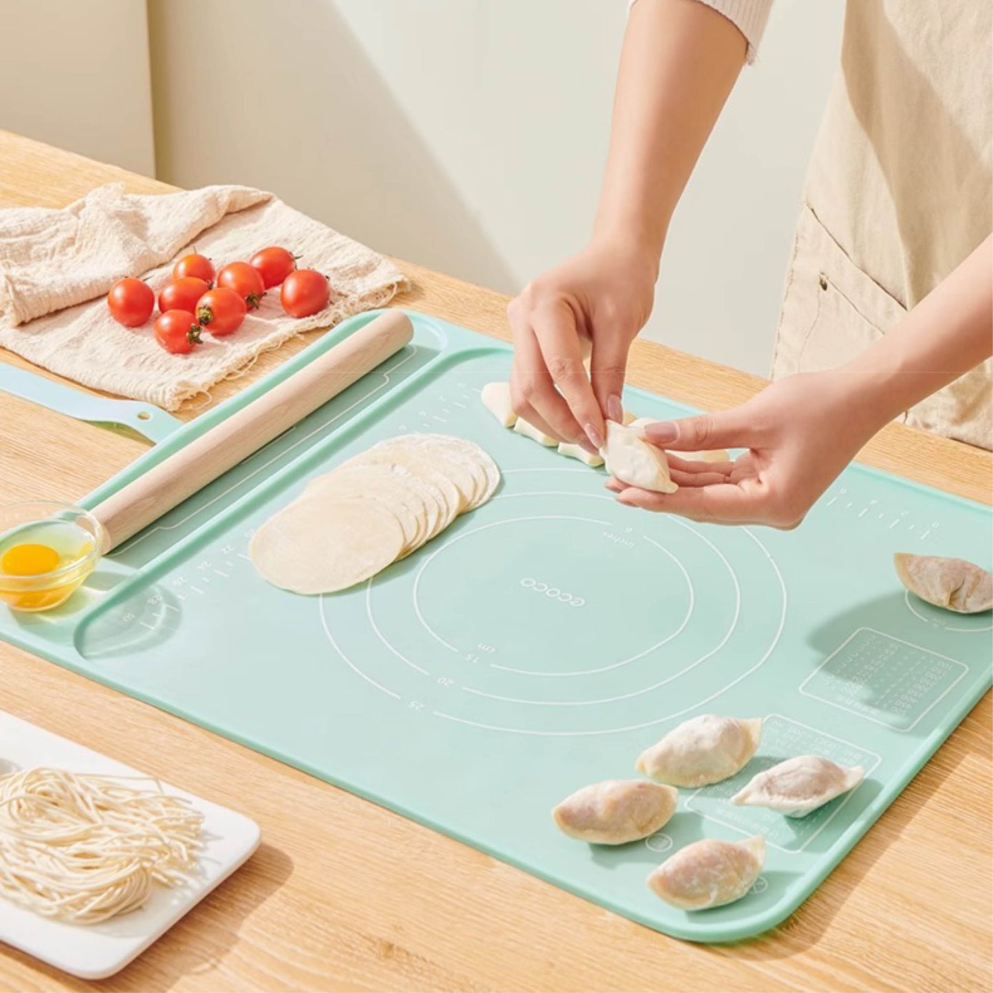 Silikonový vál na těsto (500x400mm)