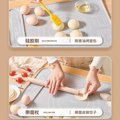 Silikonový vál na těsto (600x450mm)