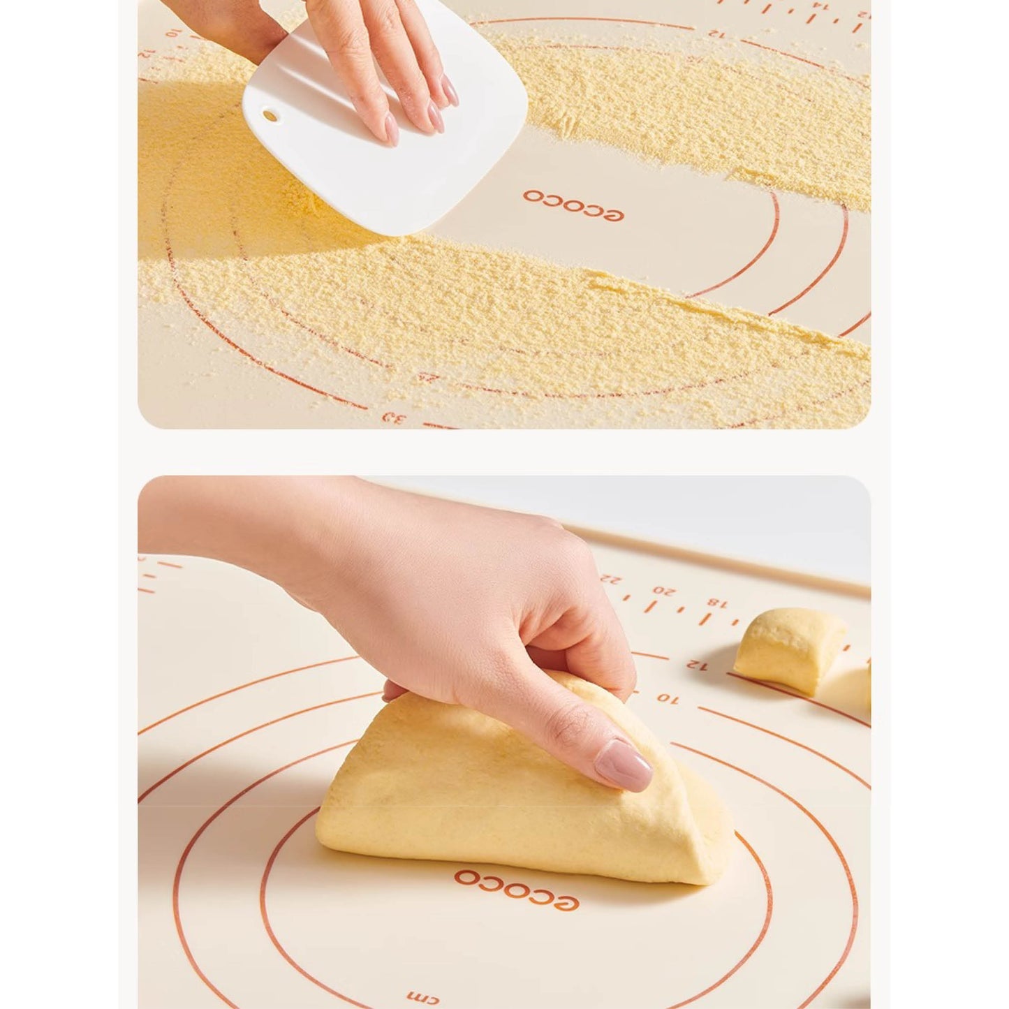 Silikonový vál na těsto (700x500mm)