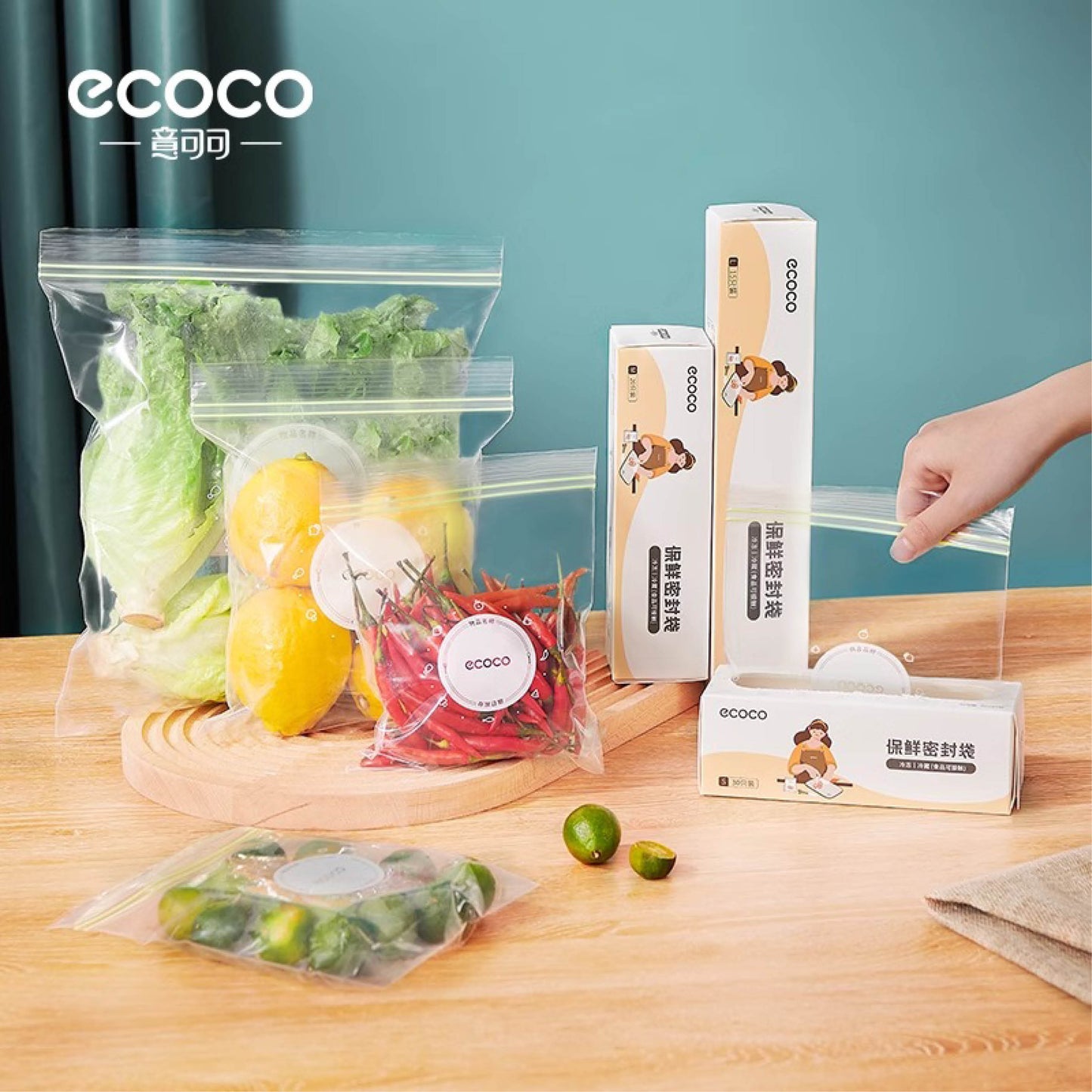 Sáčky na potraviny na se zipem