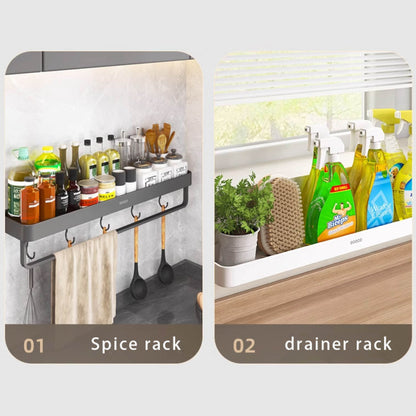 Odnímatelná nástěnná polička (40 cm)