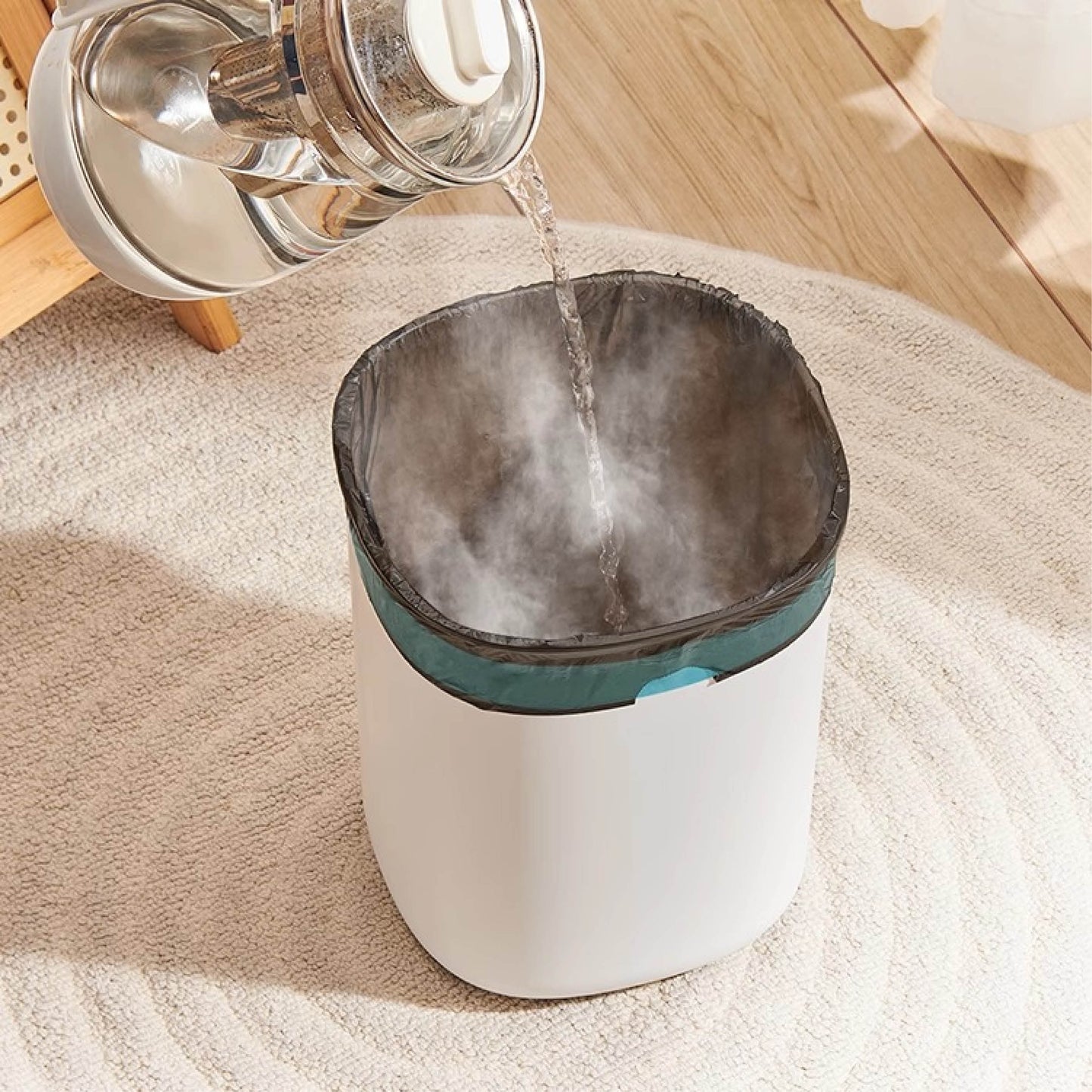 Pytel na odpad se stahovací šňůrkou (210x250mm)