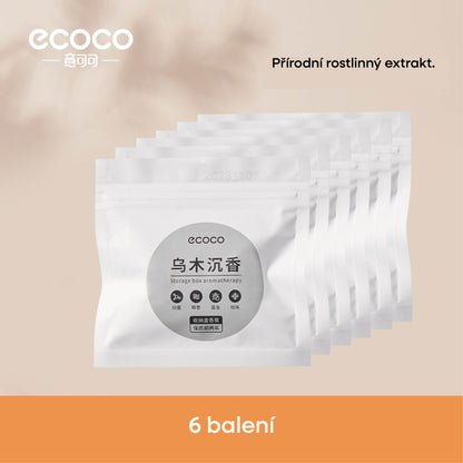 Vonné sáčky do úložných boxů (Eben & Agarové dřevo)