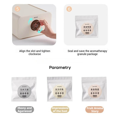 Vonné sáčky do úložných boxů (Eben & Agarové dřevo)