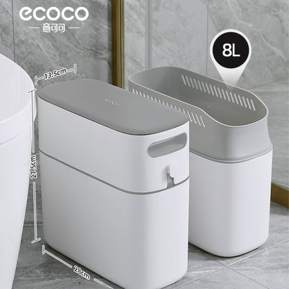 Úzký odpadkový koš - malý