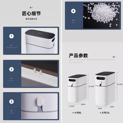 Úzký odpadkový koš - malý