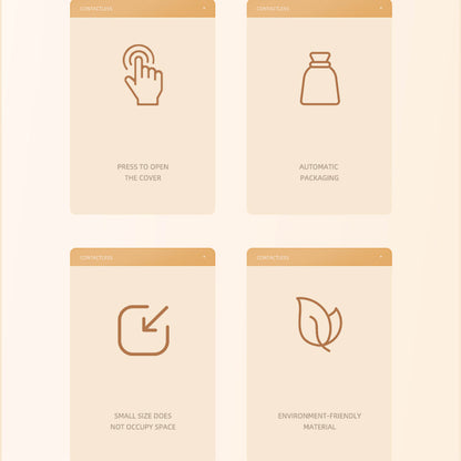 Úzký odpadkový koš - malý