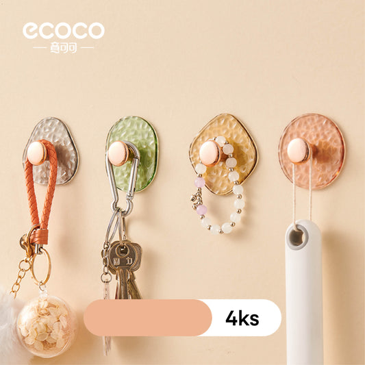 Samolepící nástěnné háčky (barevné)