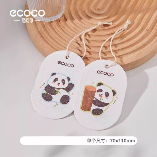 Mycí houba z dřevité buničiny ve tvaru pandy