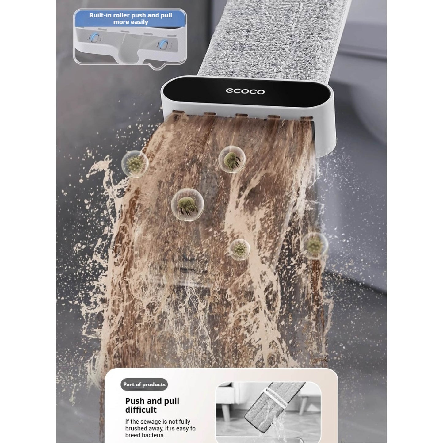 Samoždímací mop na podlahy