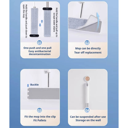 Samoždímací mop na podlahy