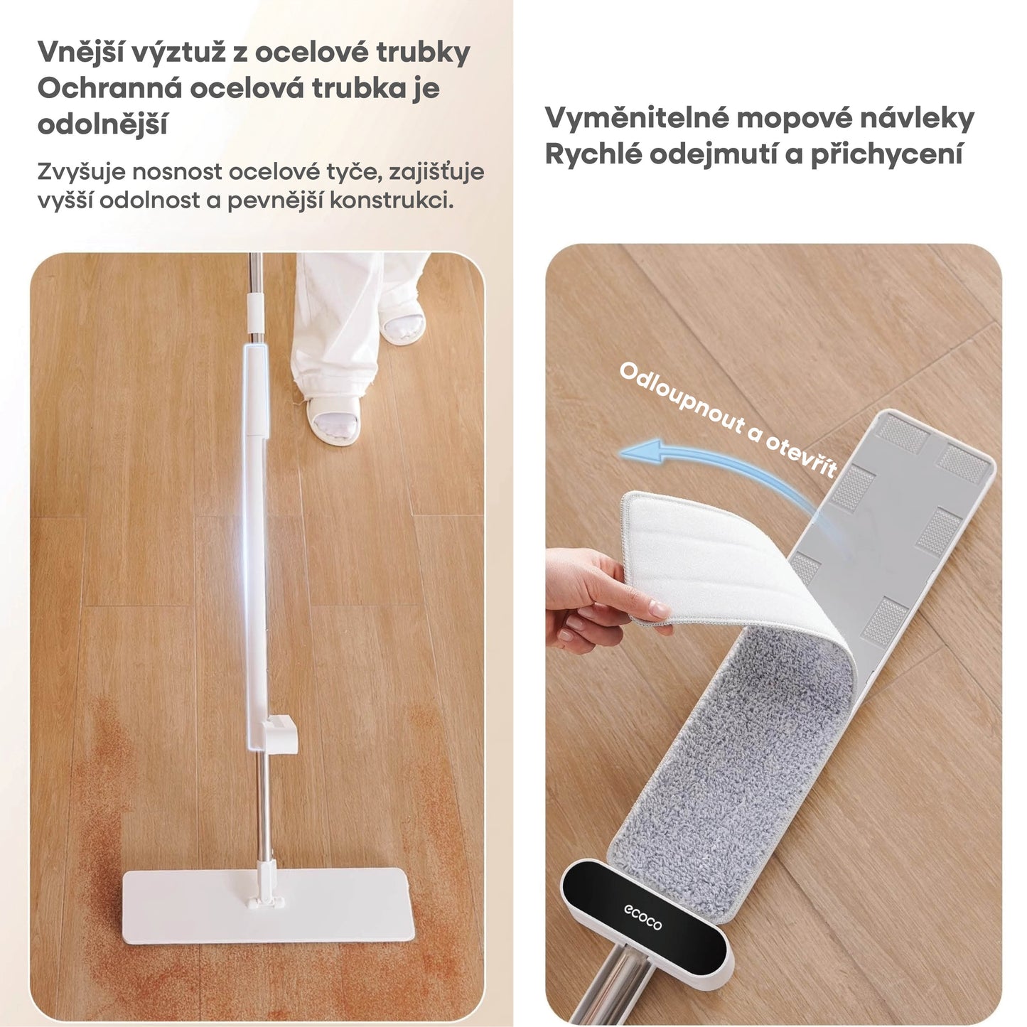 Samoždímací mop na podlahy