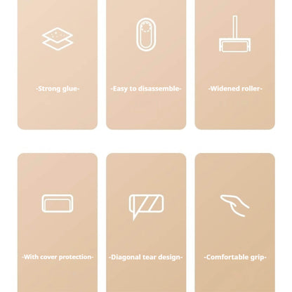 Čistící váleček na textil (krátký)