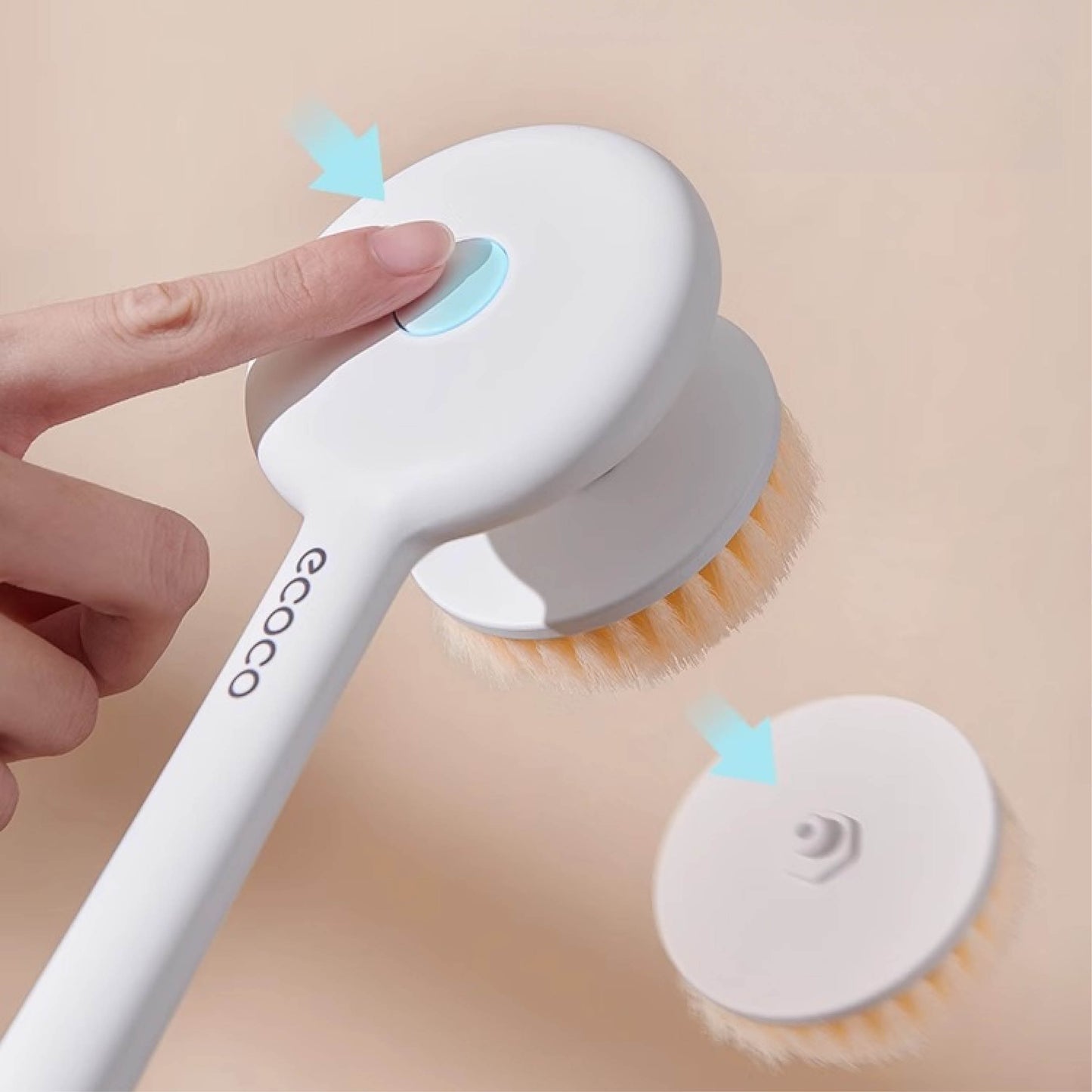 4in1 Sprchový kartáč - odnímatelný