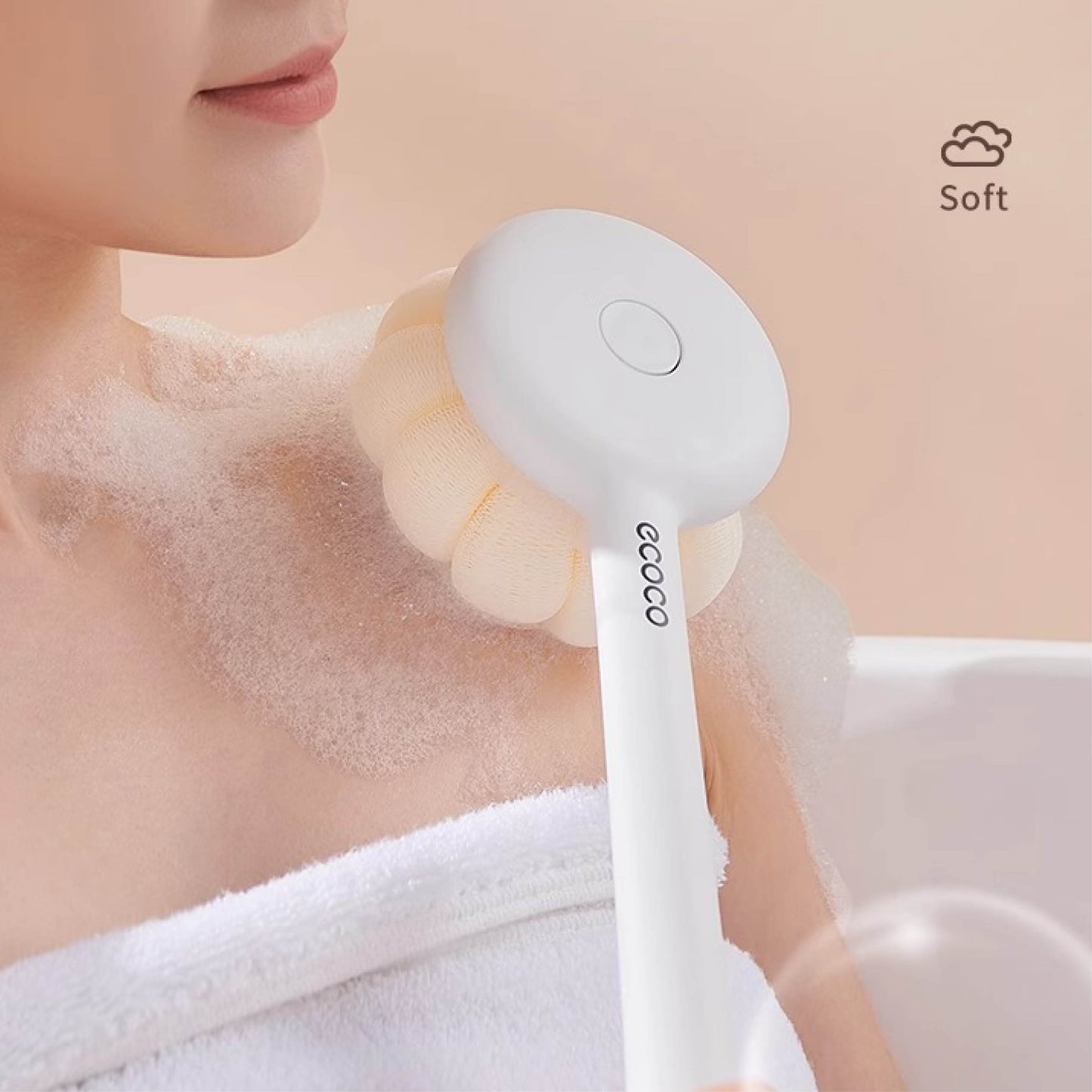 4in1 Sprchový kartáč - odnímatelný