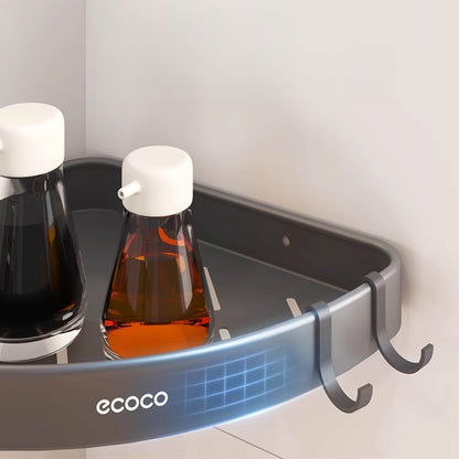 Rohová police do koupelny