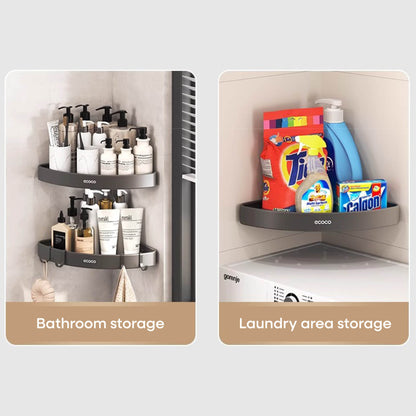 Rohová police do koupelny