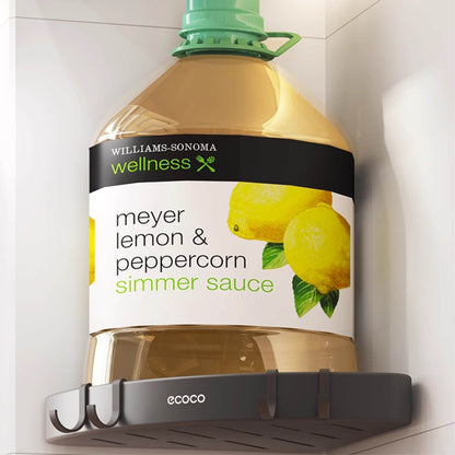 Rohová police do koupelny