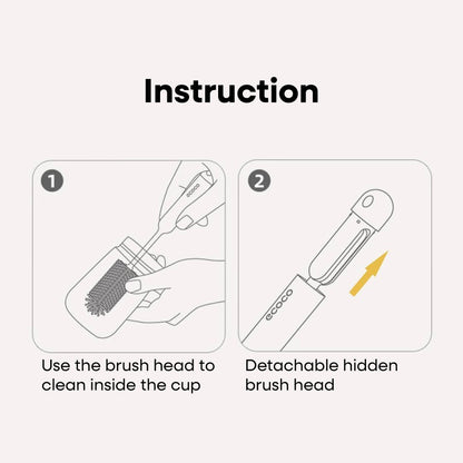 Kartáč na čištění lahví