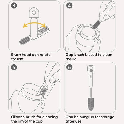 Kartáč na čištění lahví