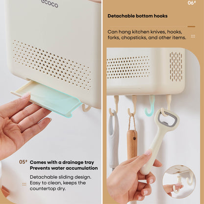 Nástěnný držák na příbory