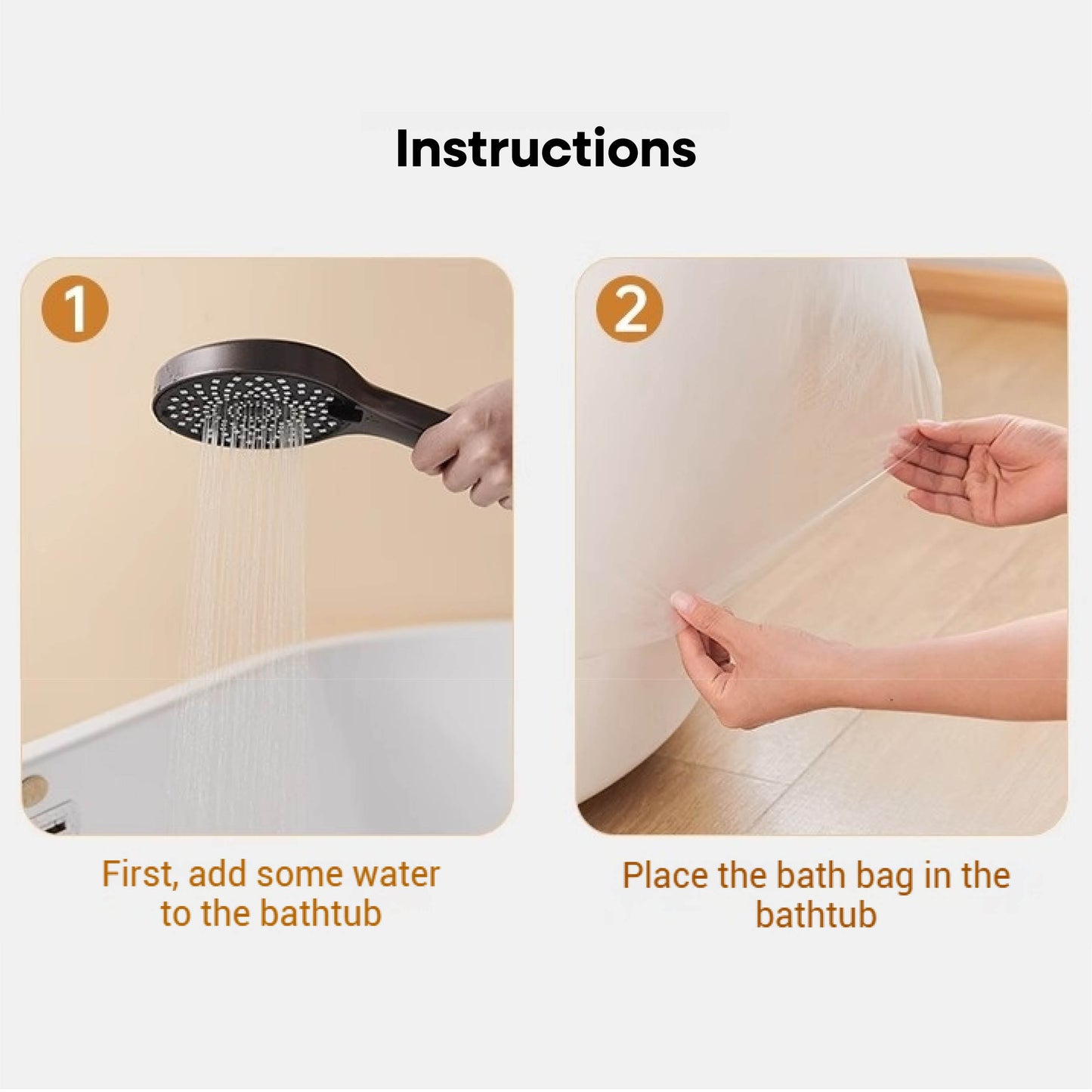 Jednorázový kryt na vany