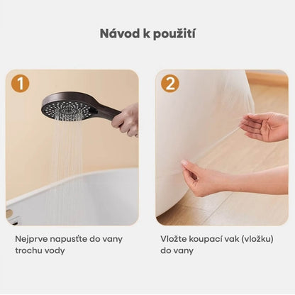 Jednorázový kryt na vany
