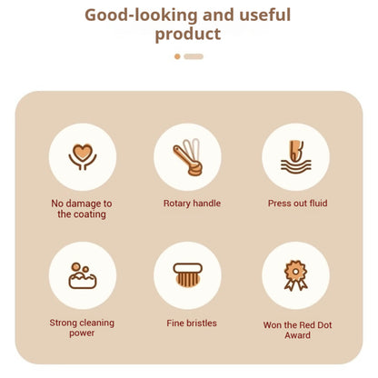 Sada dvou kartáčů na nádobí