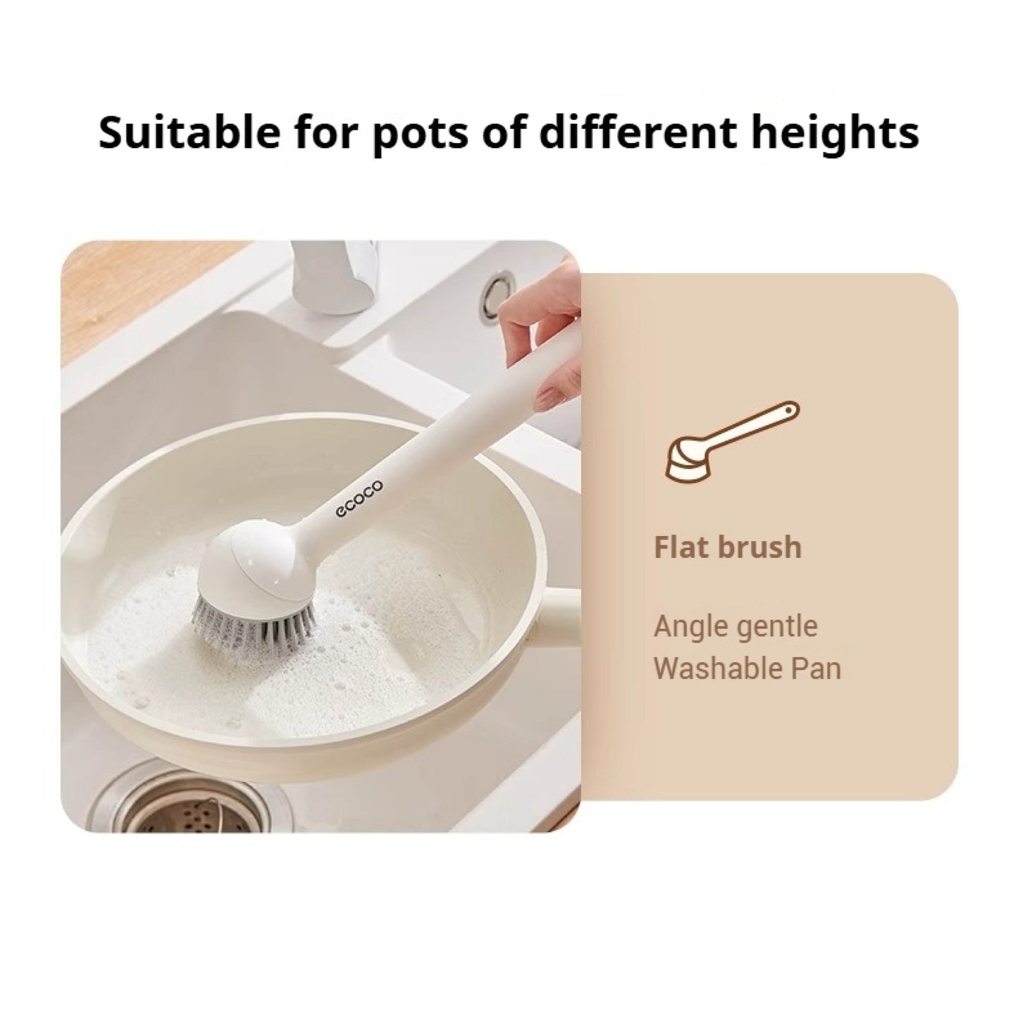 Sada dvou kartáčů na nádobí