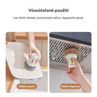 Sada dvou kartáčů na nádobí