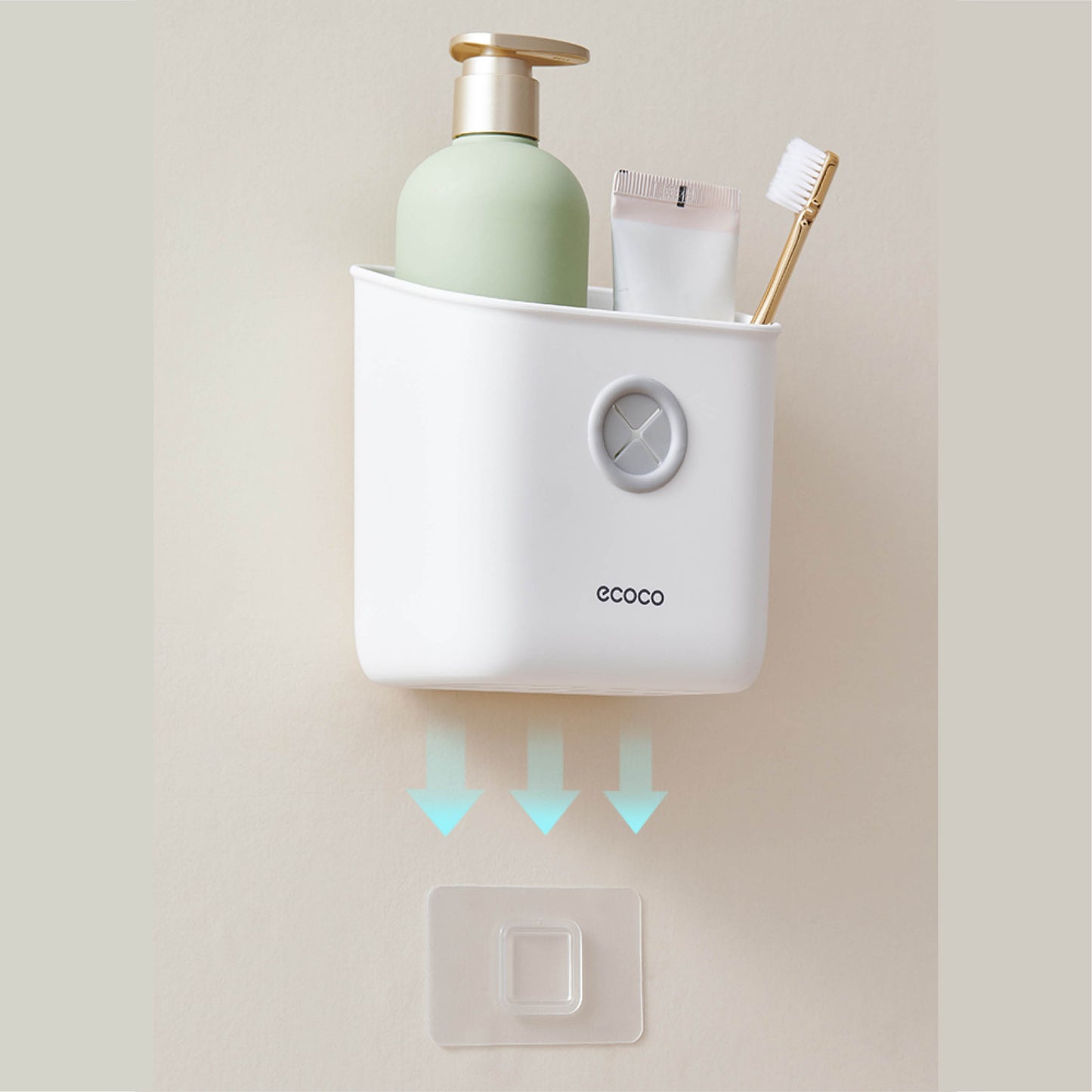 Úložný box na zeď – bez vrtání