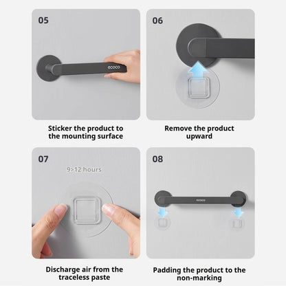 Věšák na ručníky bez vrtání (40cm)