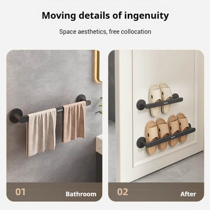 Věšák na ručníky bez vrtání (40cm)