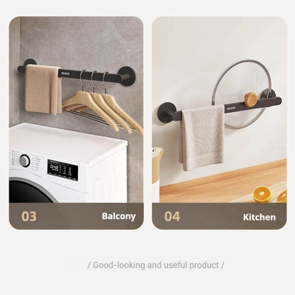 Věšák na ručníky bez vrtání (40cm)