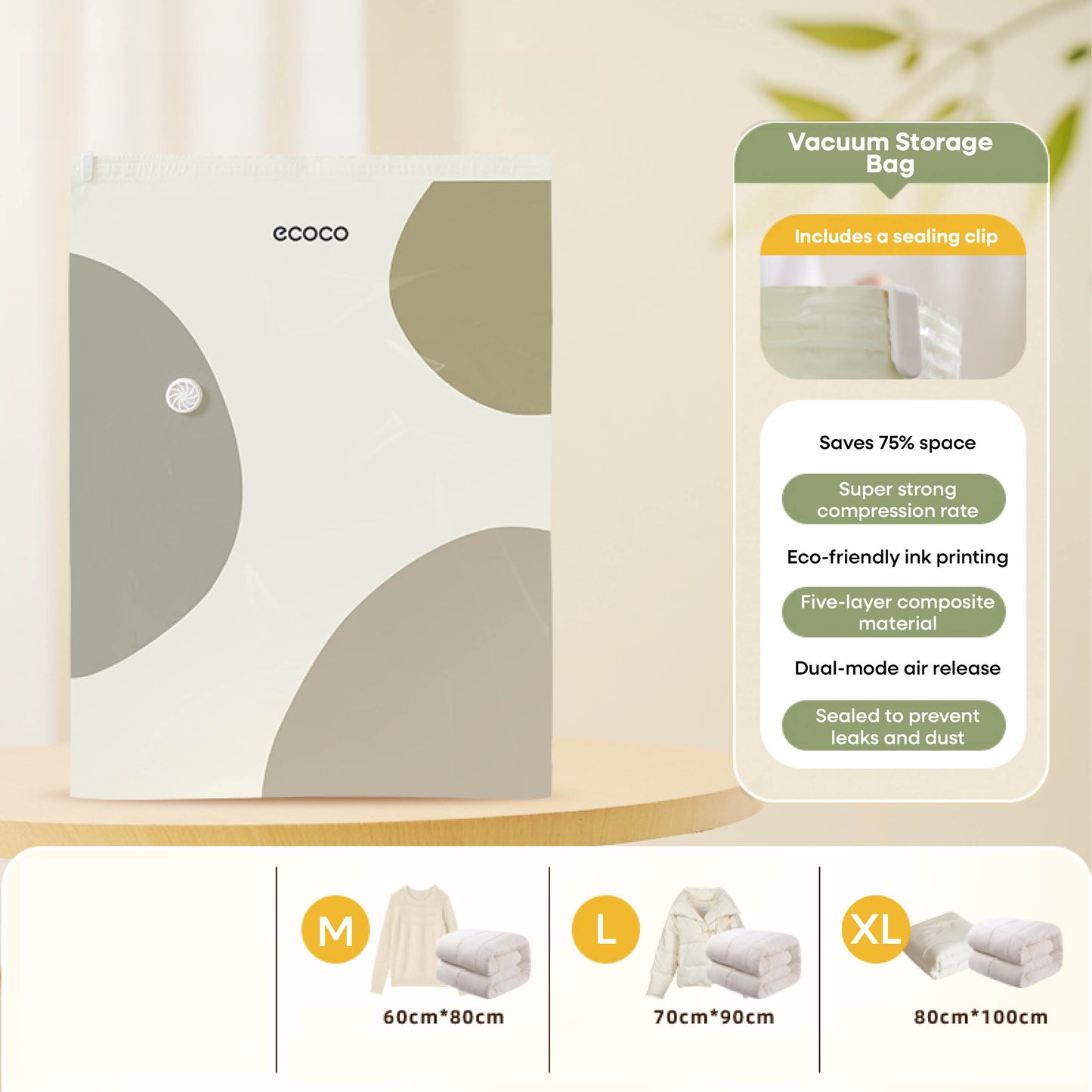 Vakuový úložný pytel