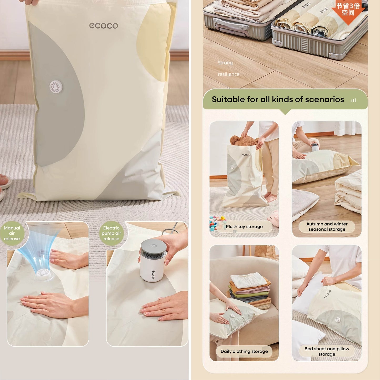 Vakuový úložný pytel