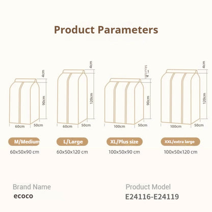 Ochranný vak na oblečení