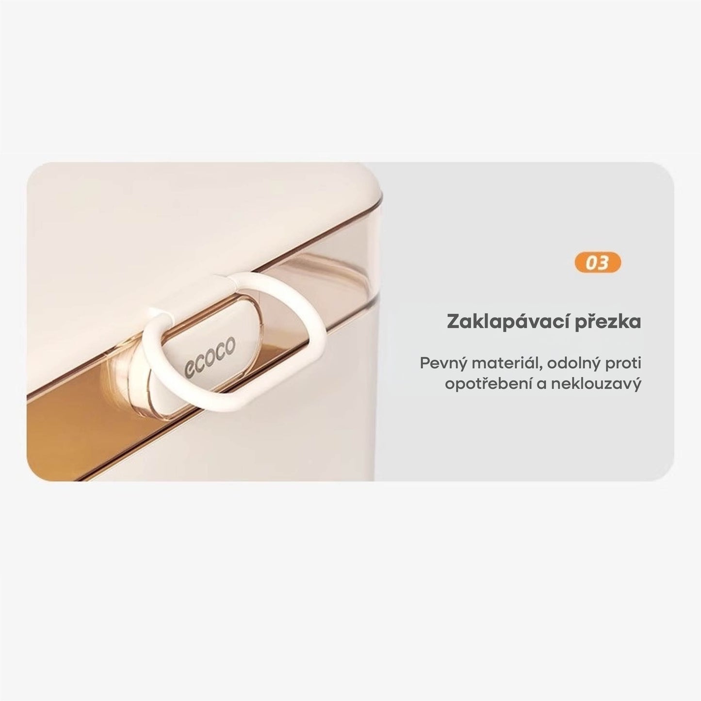 Dvoupatrový organizér na léky