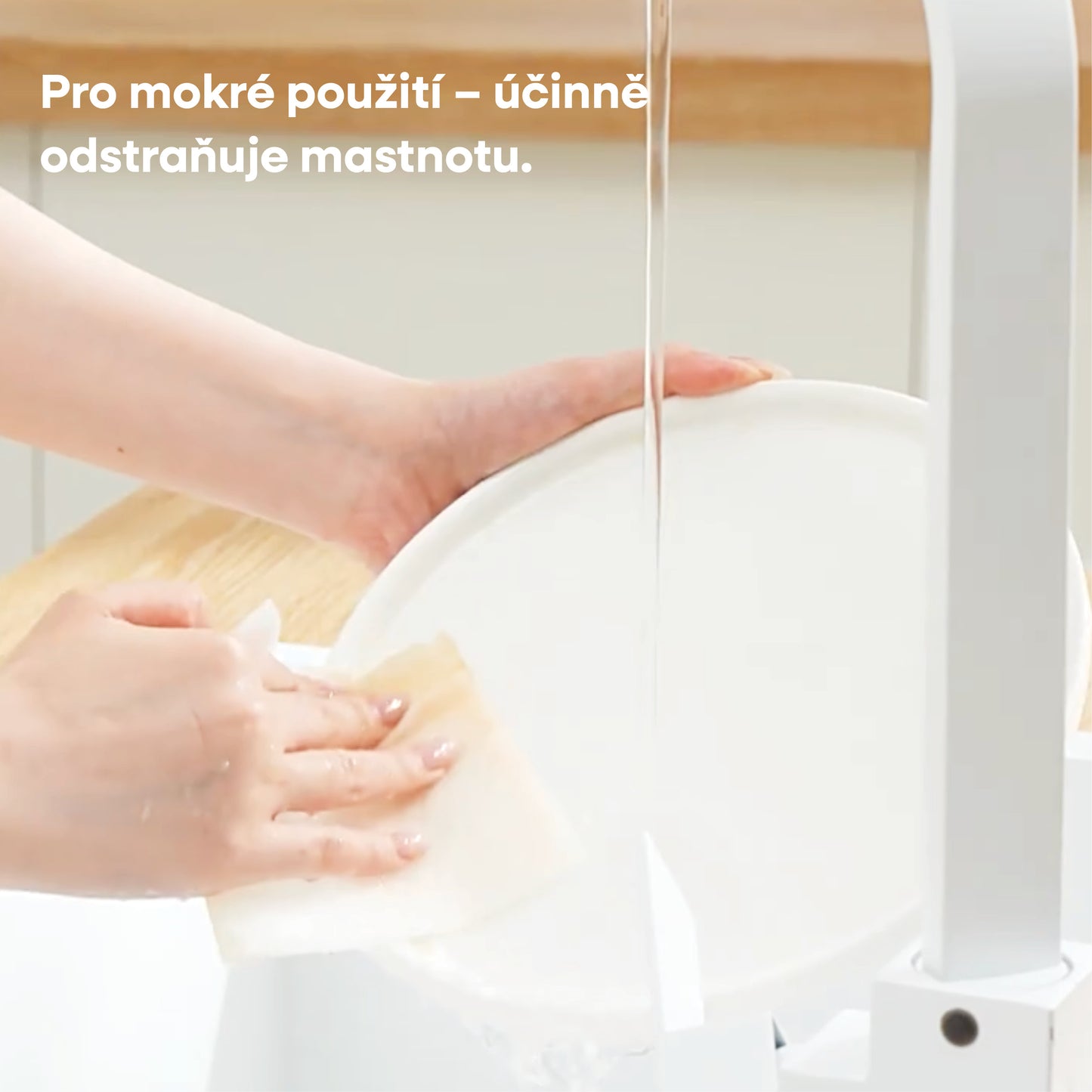 Jednorázová čistící utěrka 1 role
