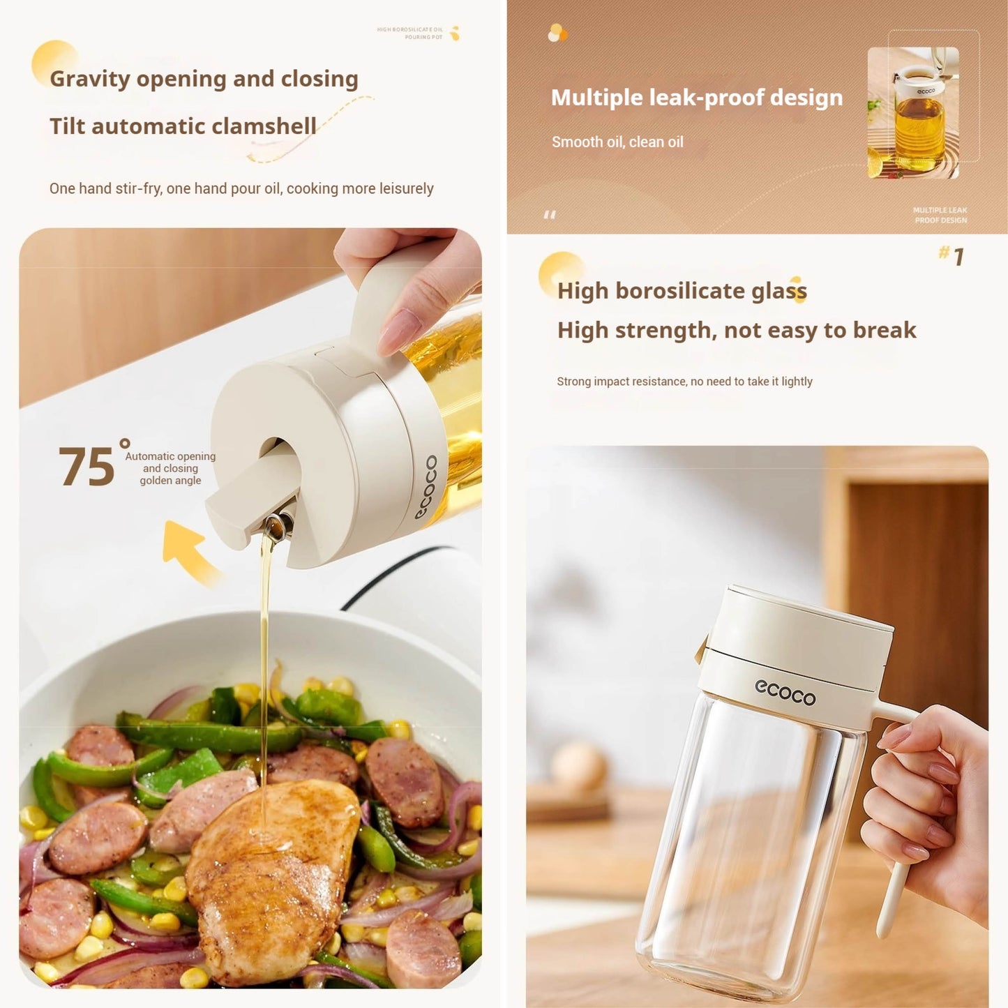 Nádoba na olej 800ml