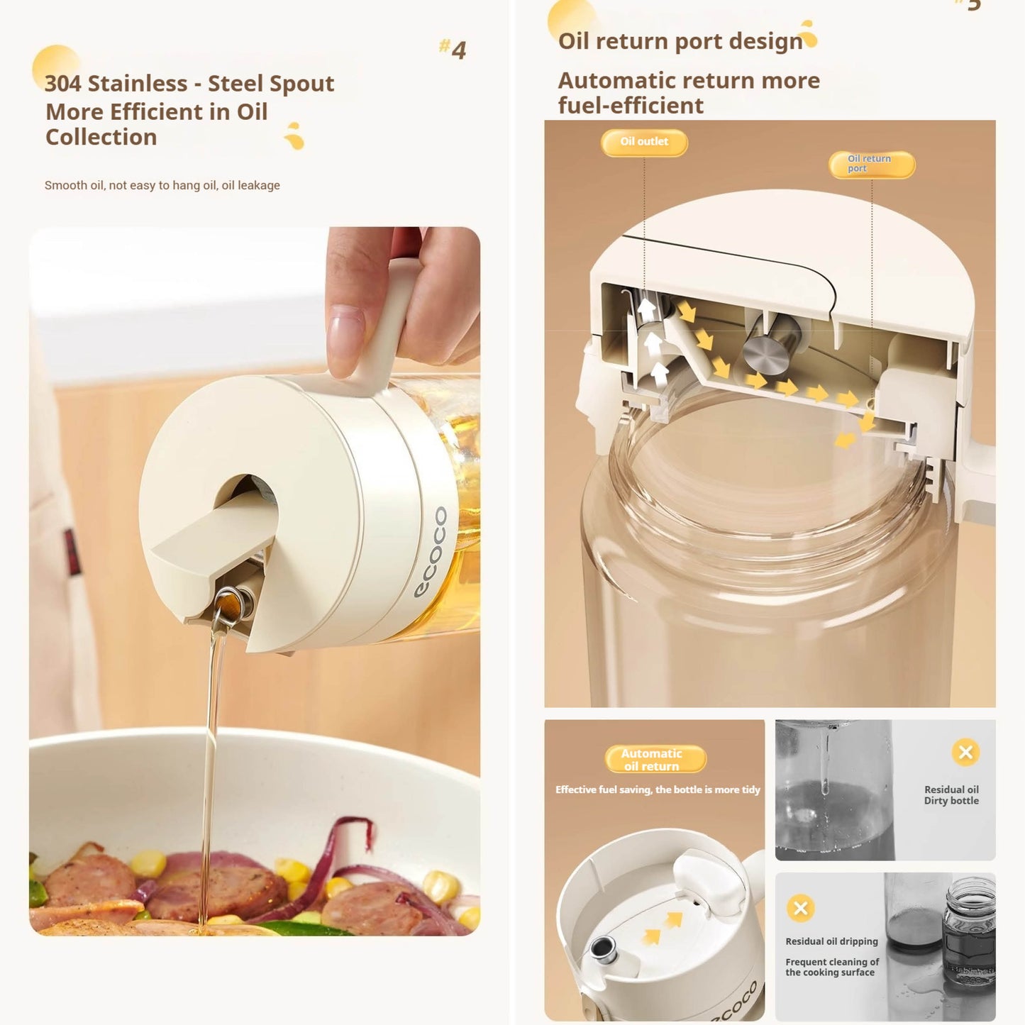 Nádoba na olej 800ml