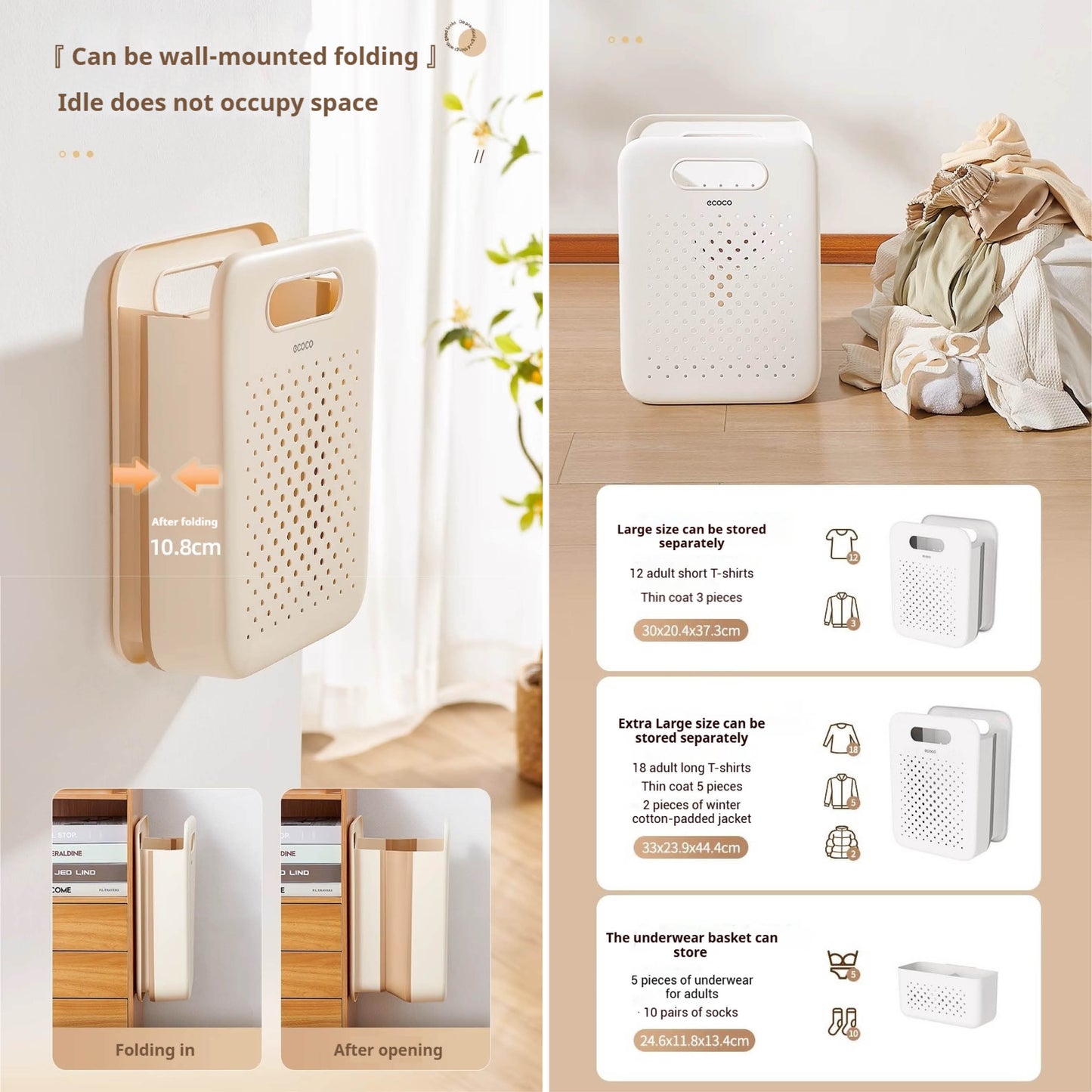 Koš na prádlo (kompletní sada)