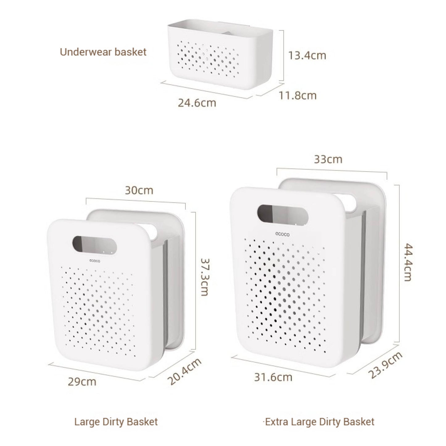 Koš na prádlo (kompletní sada)