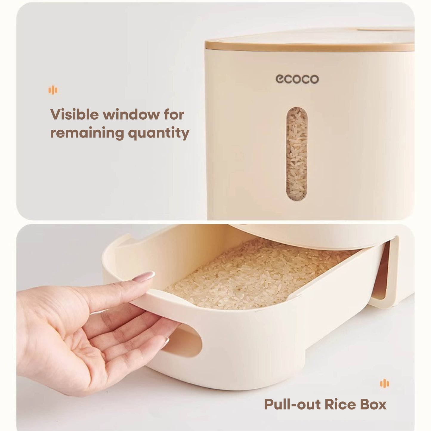 Měřicí zásobník na rýži (malý)