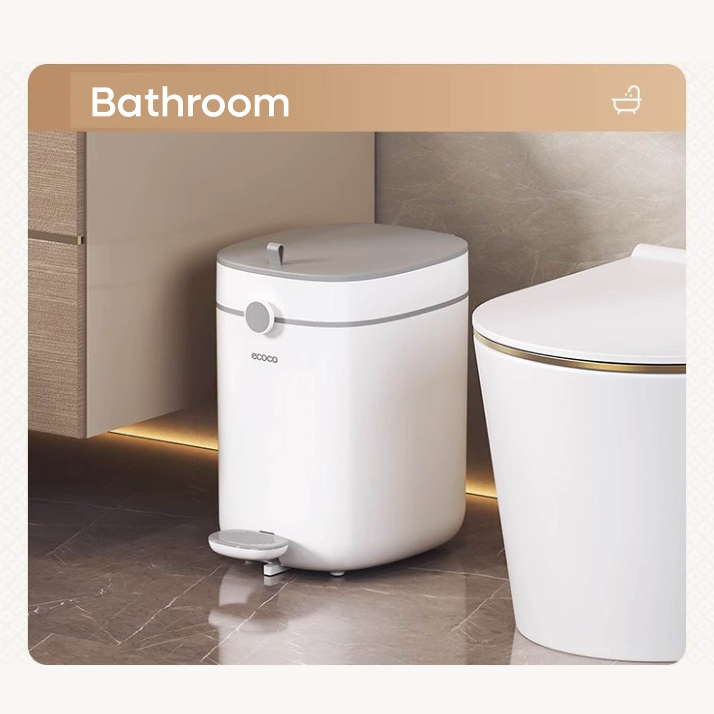 Odpadkový koš s pedálem (velký)