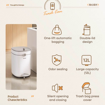 Odpadkový koš s pedálem (velký)