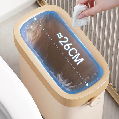 Úzký odpadkový koš bez víka (malý)