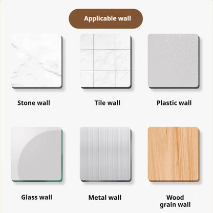 Nástěnný věšák s 6 háčky